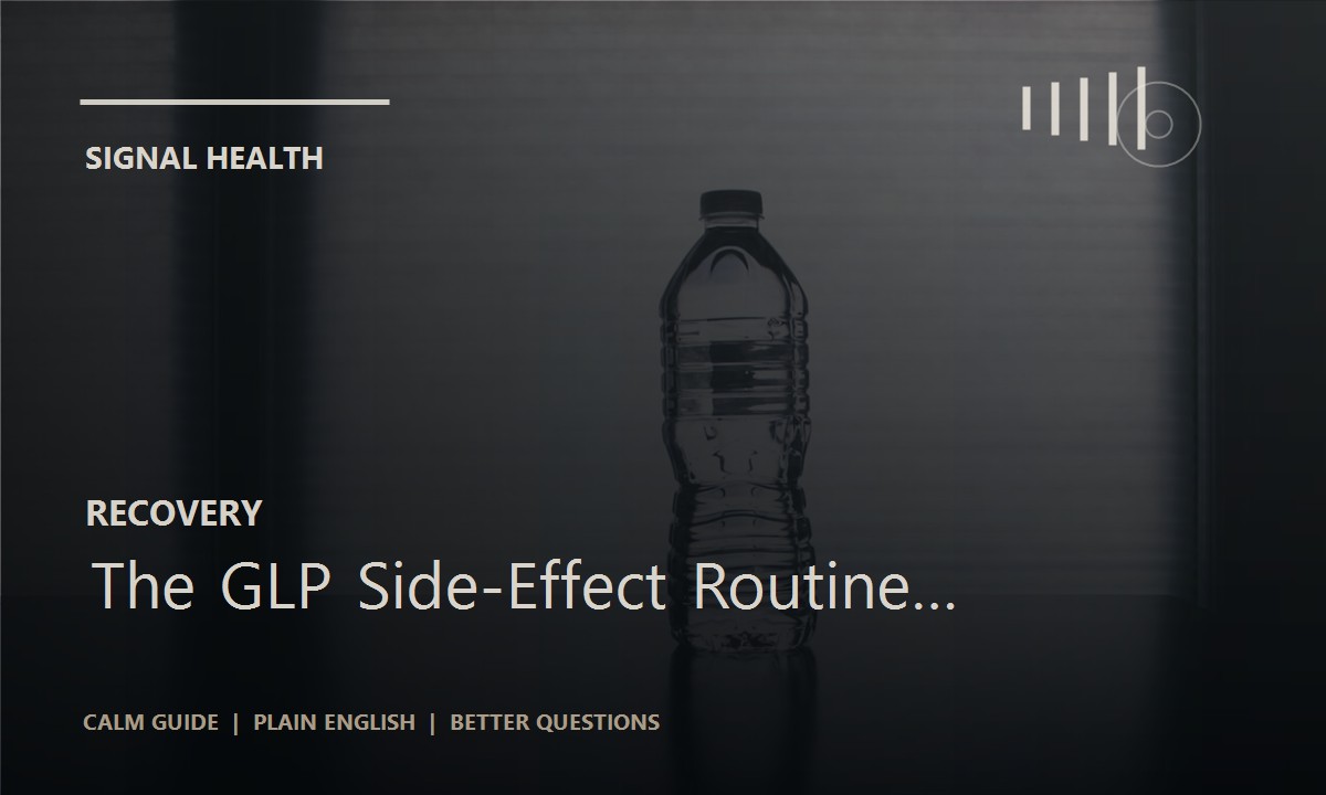 GLP-1 Side Effects: Routine Questions to Ask First article thumbnail