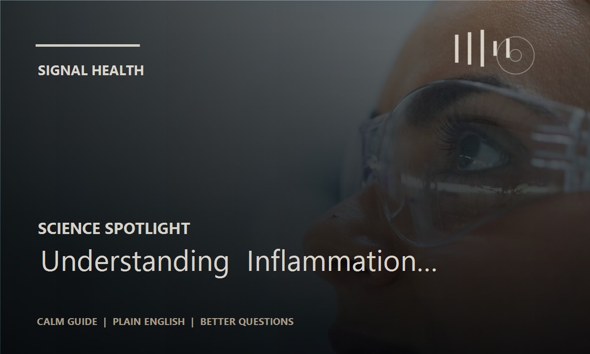 Understanding Inflammation Signals article thumbnail