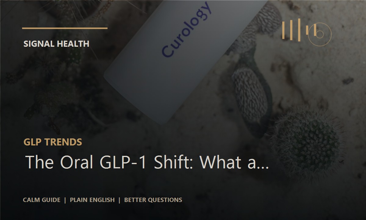 Oral GLP-1 Pills: What They Change and What They Don't article thumbnail